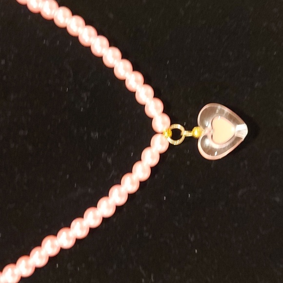 Children's Fashion Heart Necklace,  Earrings,  and Bracelet Set - Picture 5 of 12